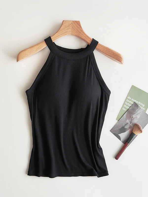 All-In-One Neck Strap Tank Top