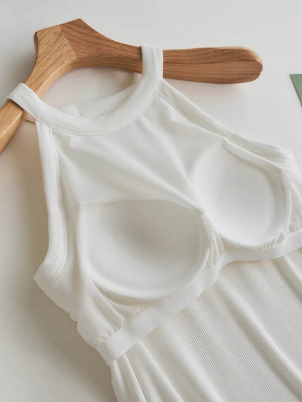 All-In-One Neck Strap Tank Top - Image 11