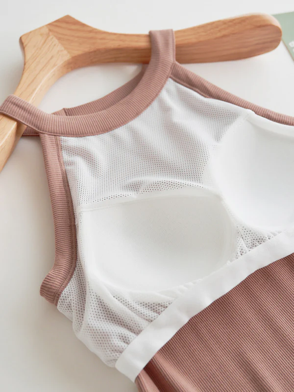 All-In-One Neck Strap Tank Top - Image 13