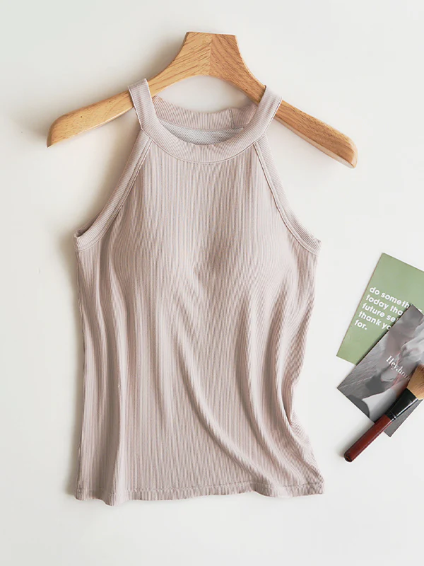All-In-One Neck Strap Tank Top - Image 6