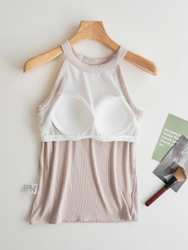 All-In-One Neck Strap Tank Top - Image 9