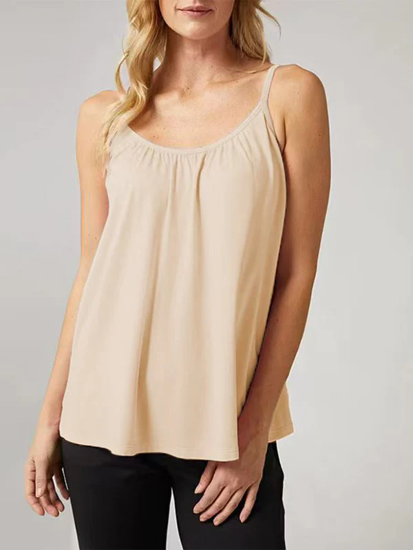 Built-in Bra Cool Flowy Cami Top - Image 12