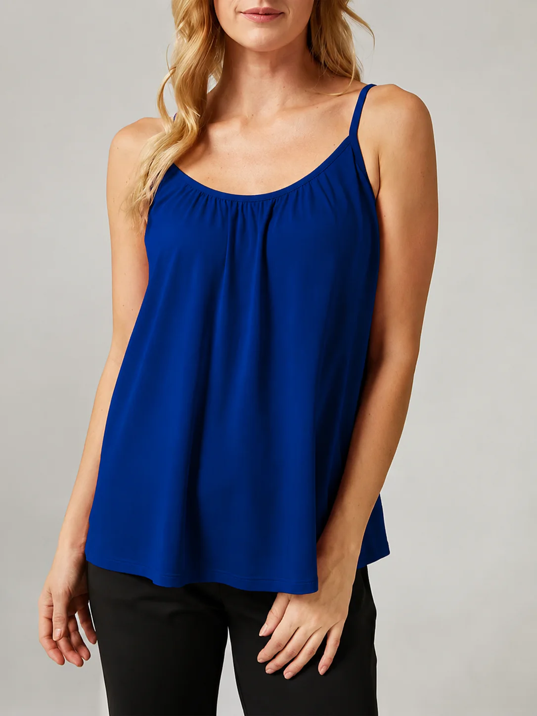 Built-in Bra Cool Flowy Cami Top - Image 13