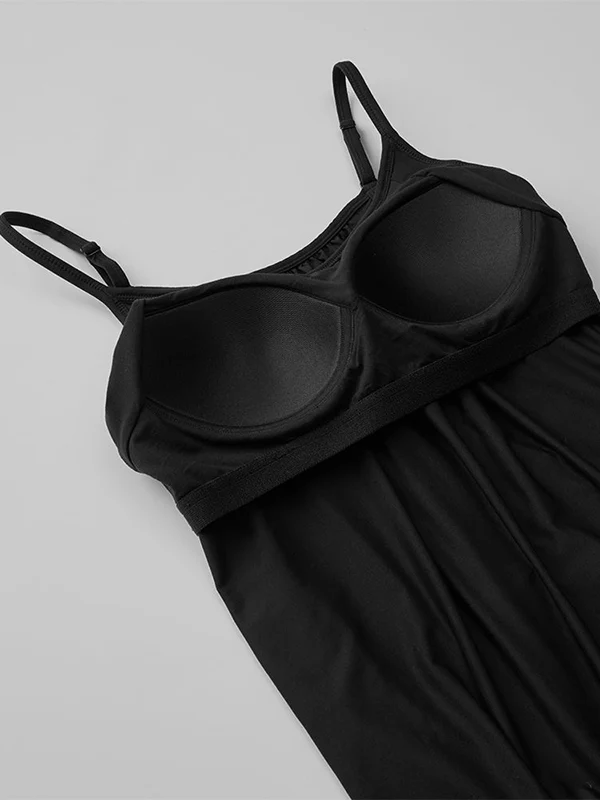 Built-in Bra Cool Flowy Cami Top - Image 3