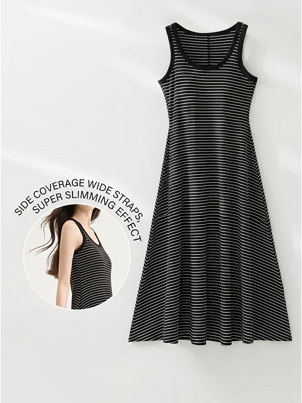 Built-in bra cooling-feel dress - Image 4