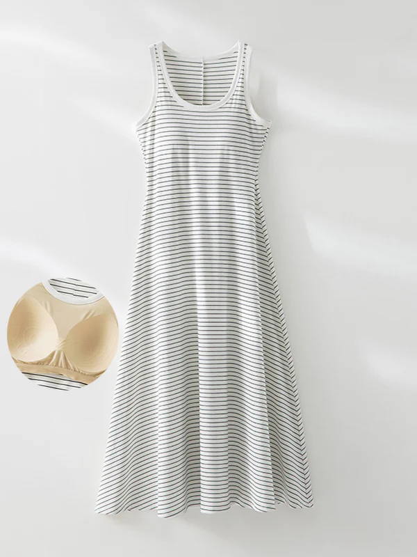 Built-in bra cooling-feel dress - Image 7