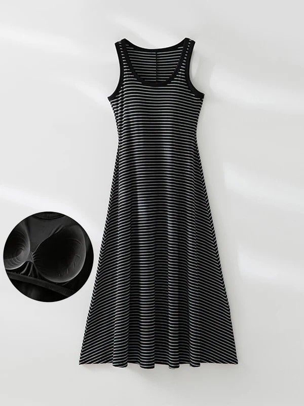 Built-in bra cooling-feel dress - Image 8