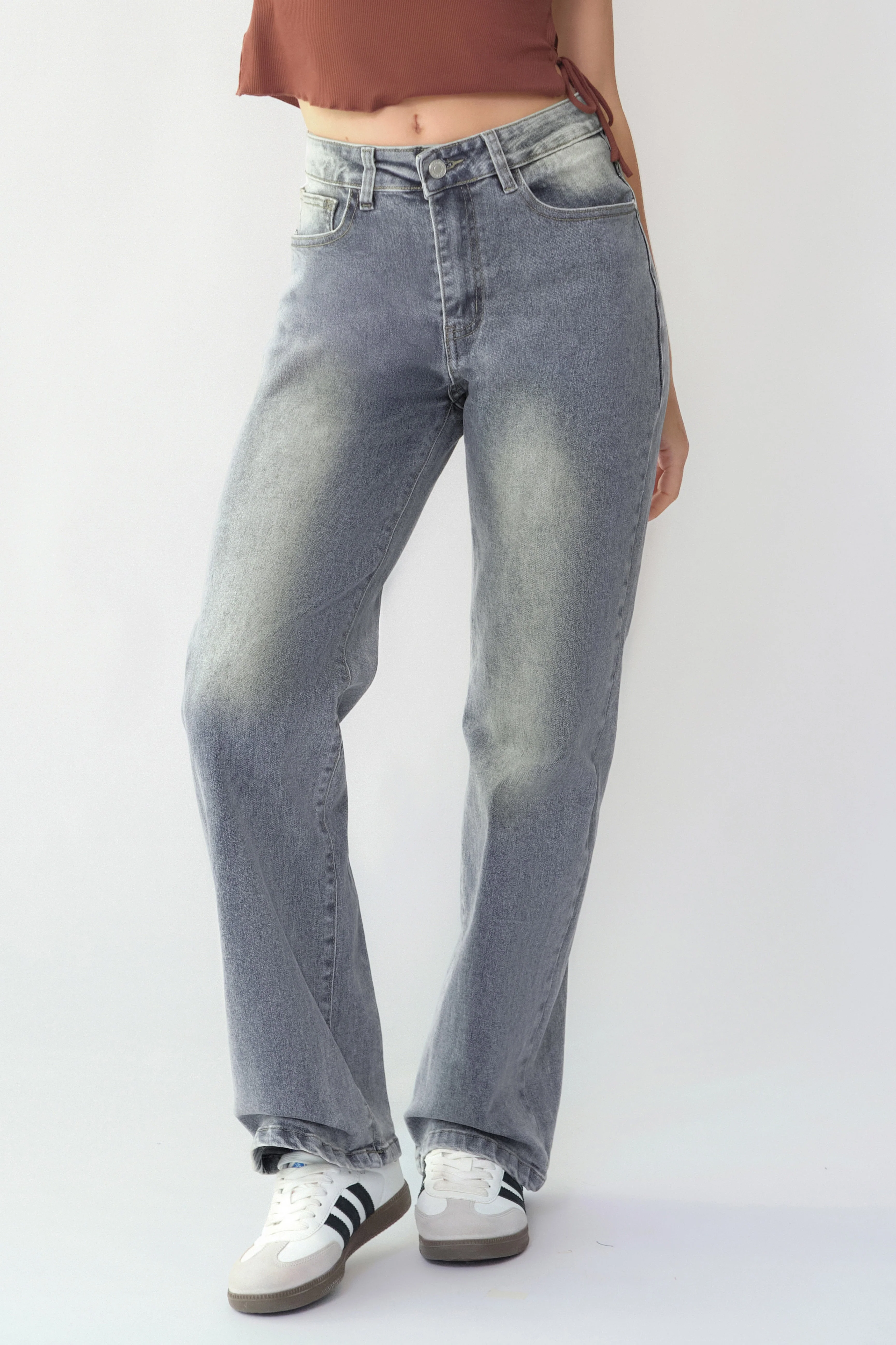 Comfort-Flex Wide Leg Denim Jeans - Image 11