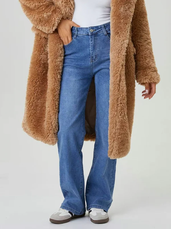 Comfort-Flex Wide Leg Denim Jeans - Image 7