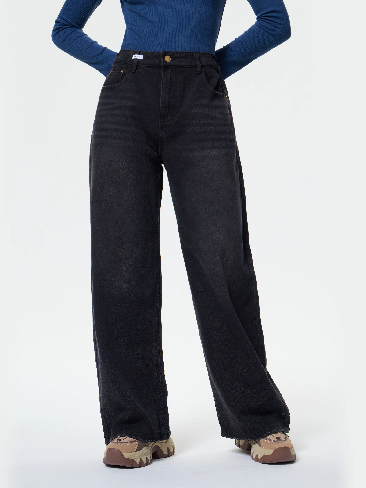 Dark Wash Vintage Baggy Jeans - Image 15