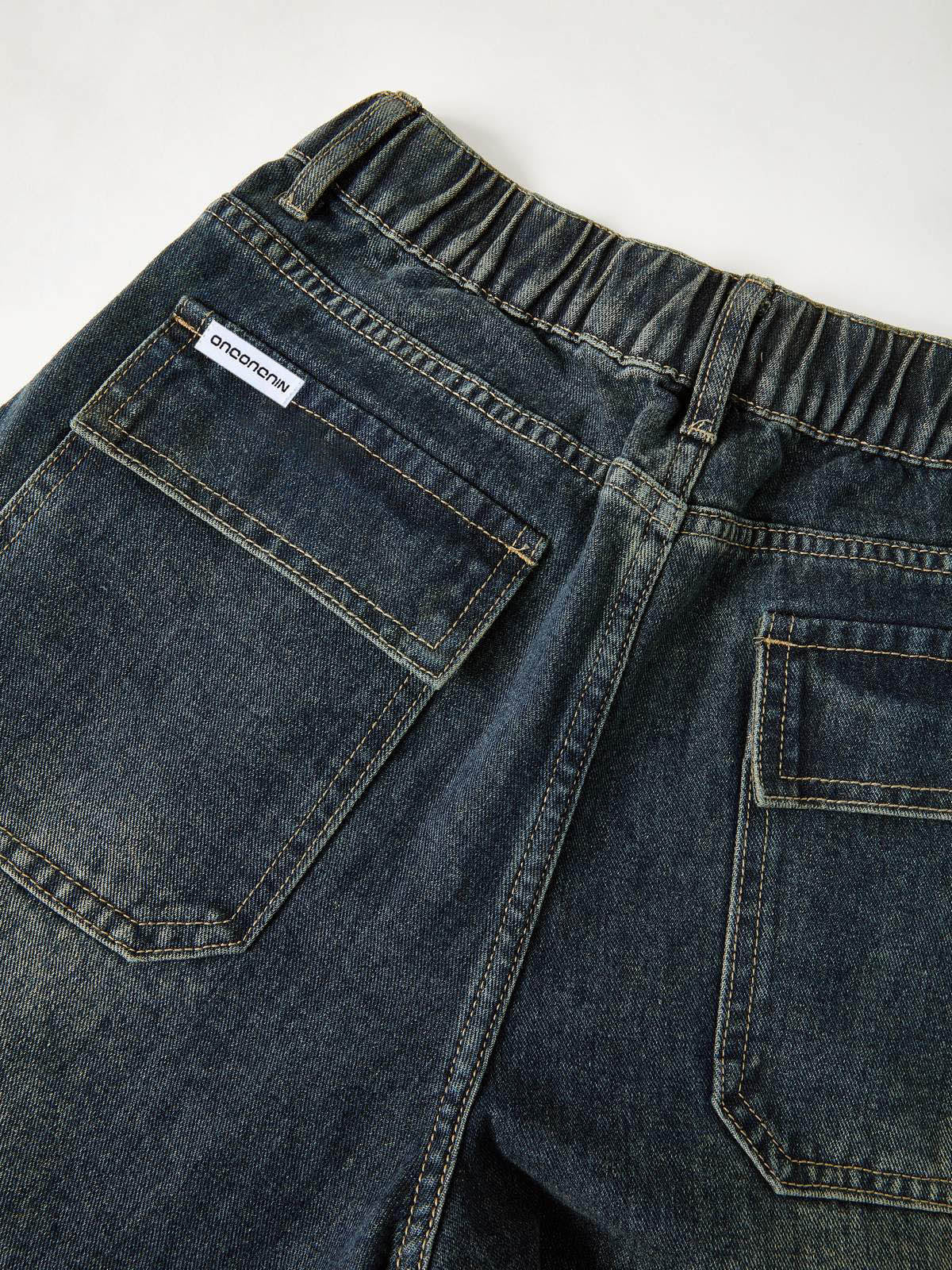 Dark Wash Vintage Baggy Jeans - Image 18