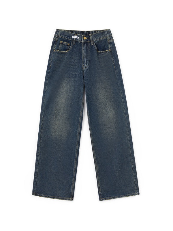 Dark Wash Vintage Baggy Jeans - Image 19