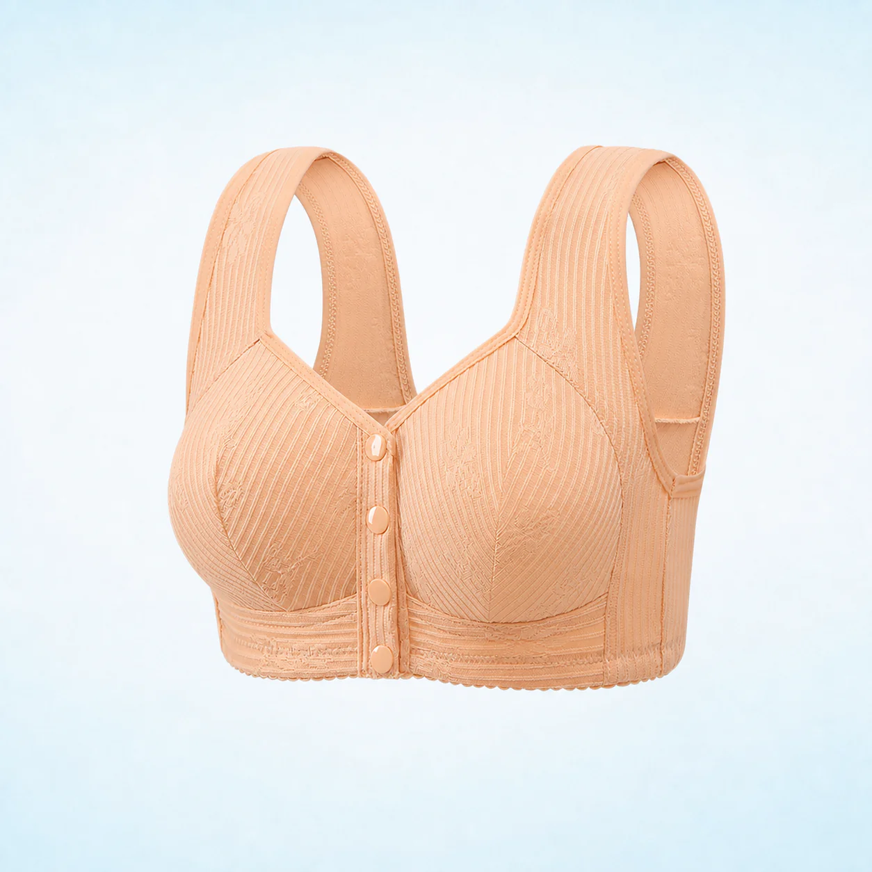 Front Closure Breathable Cotton Lifting Bra - Image 20