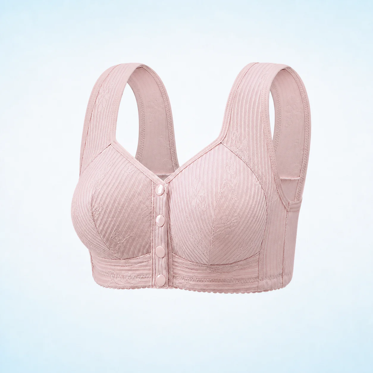Front Closure Breathable Cotton Lifting Bra - Image 22