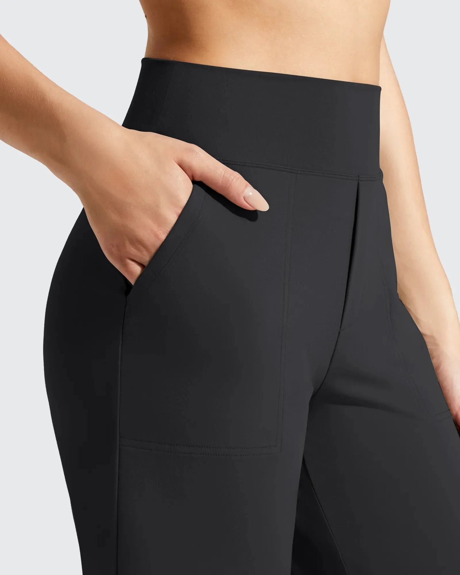 Knee Length Shorts with Pockets - Image 8