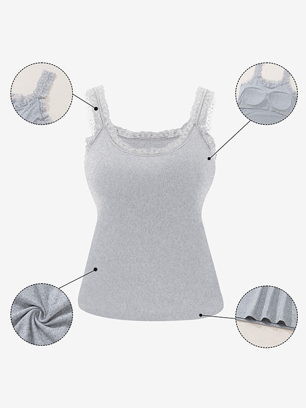 Liner Built-In Padding Tank Top - Image 4
