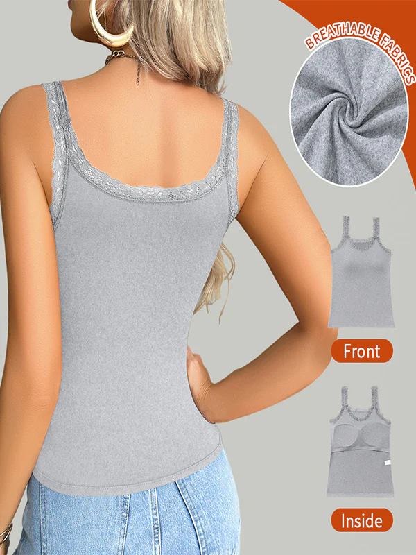 Liner Built-In Padding Tank Top - Image 5