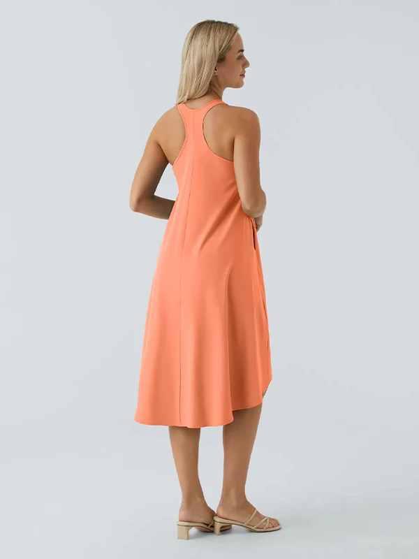 Racerback Side Pocket Quick Dry Casual Dress - Image 10