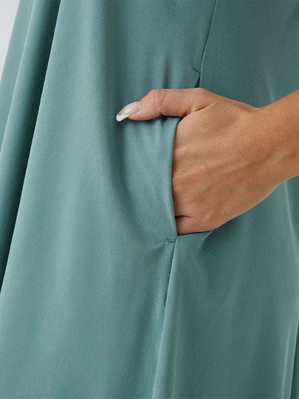 Racerback Side Pocket Quick Dry Casual Dress - Image 6