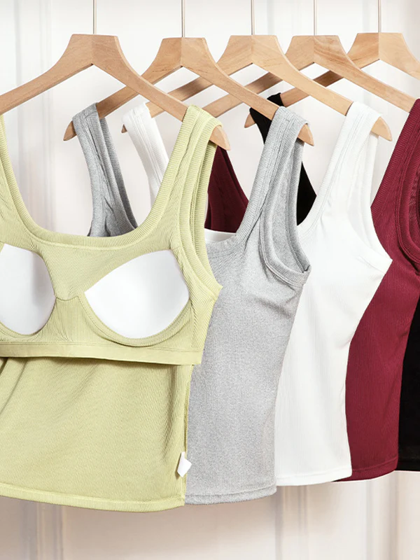 Wide-Strap Underwire Tank Top - Image 3