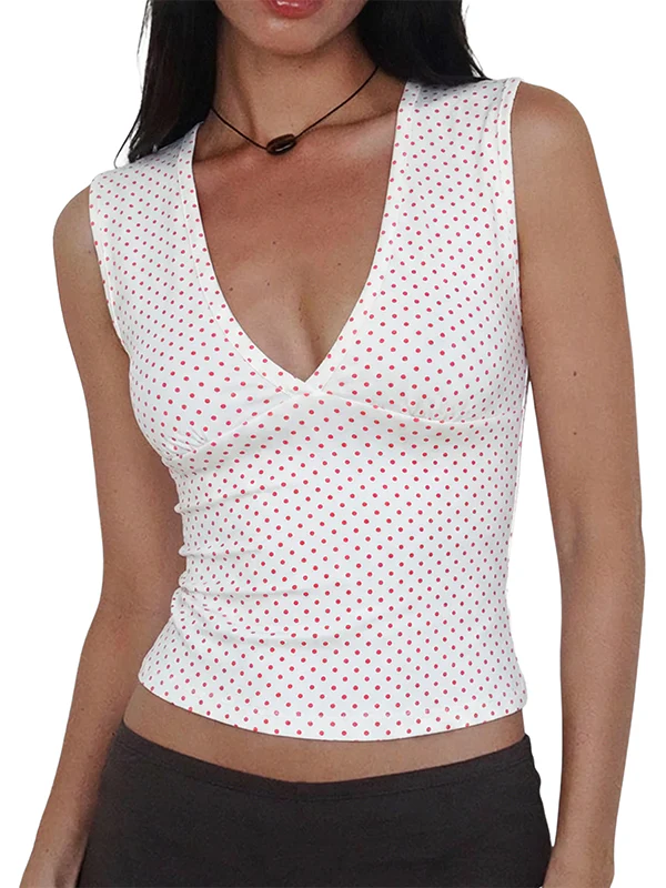 Women Deep V Neck Tops - Image 10