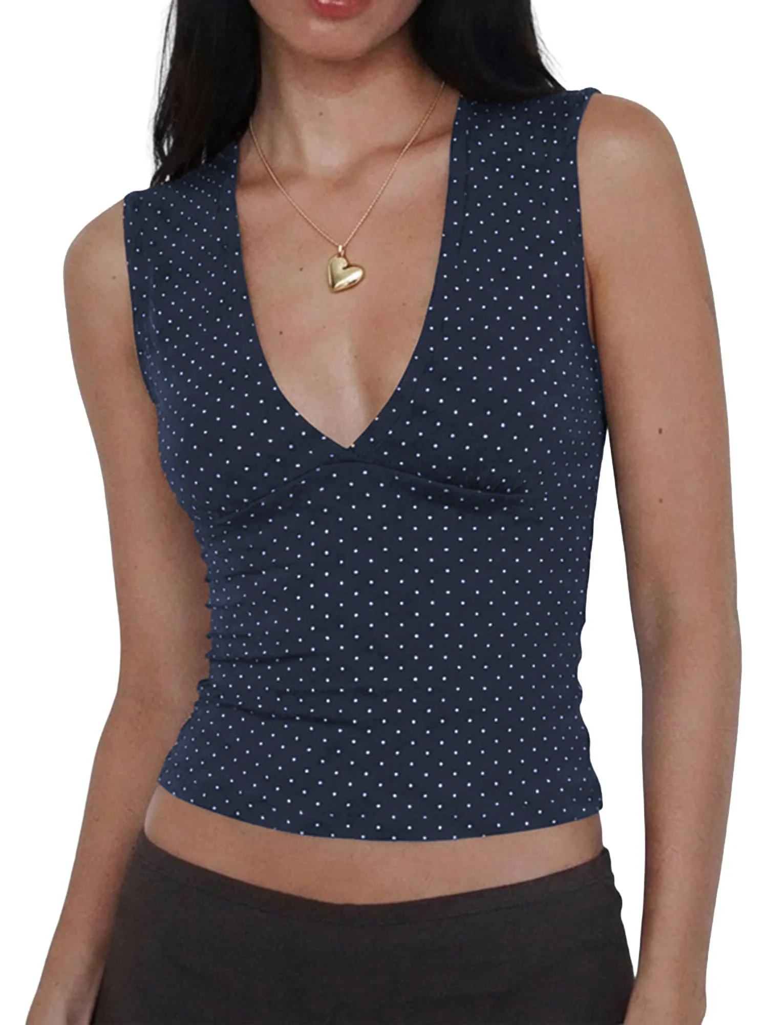 Women Deep V Neck Tops - Image 17