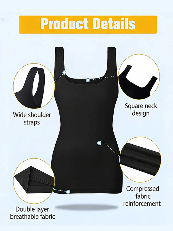 Women Seamless Shapewear Tank Tops - Image 3