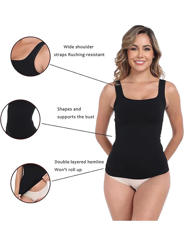 Women Seamless Shapewear Tank Tops - Image 4