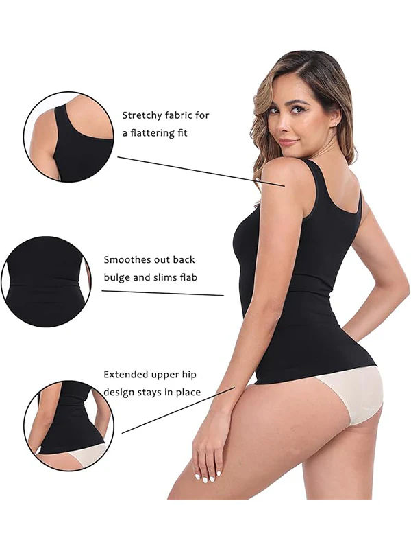 Women Seamless Shapewear Tank Tops - Image 5