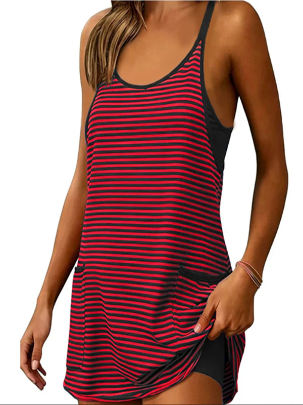 Women's Athletic Dress with Built-in Shorts - Image 7