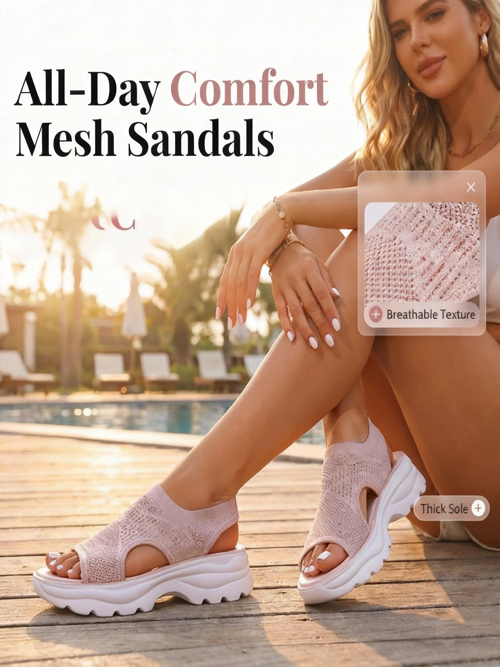 Women's Comfy Orthopedic Sandals - Image 5
