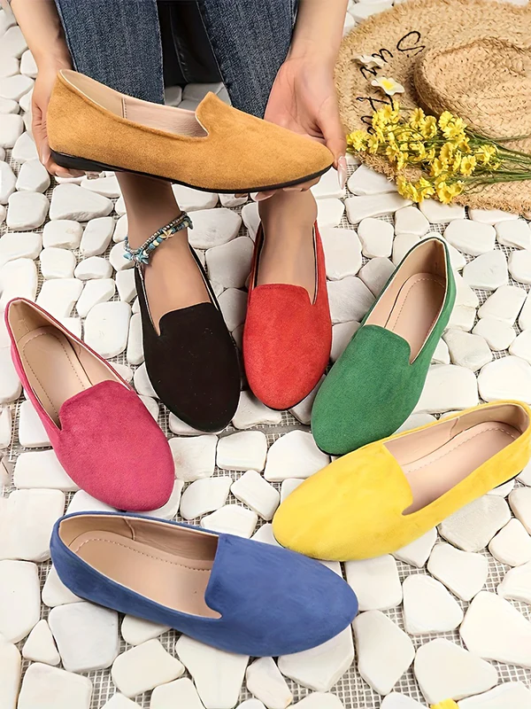 Women's Elegant Flat Shoes - Image 2
