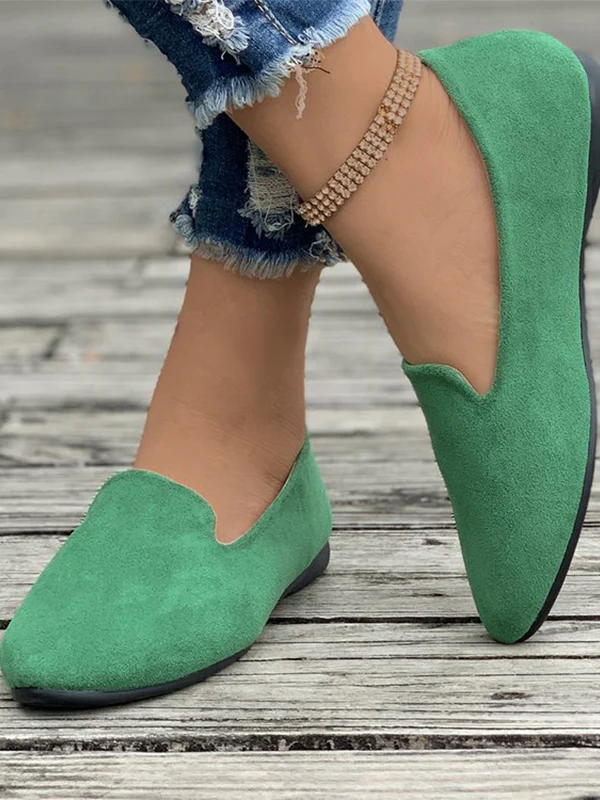 Women's Elegant Flat Shoes - Image 9