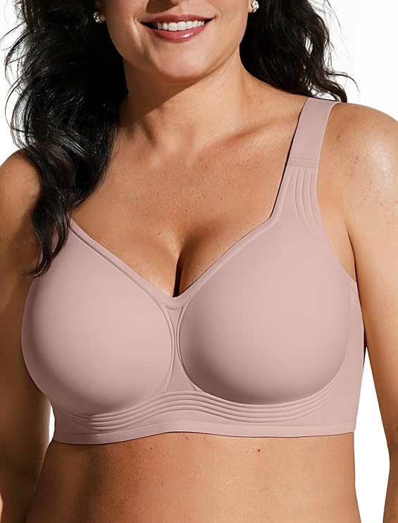 Womens Wireless Jelly Comfort Bra Full Supportive - Image 11